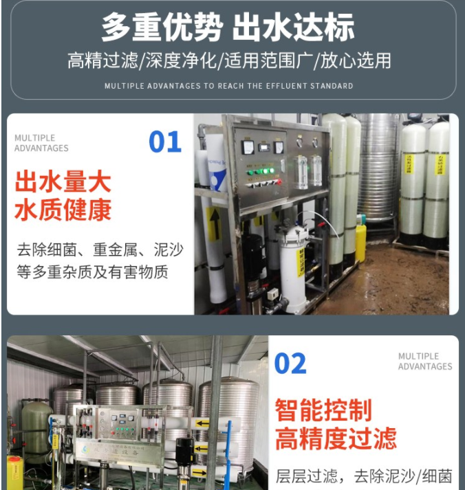 贏信生產(chǎn)的水處理設(shè)備符合國家標準